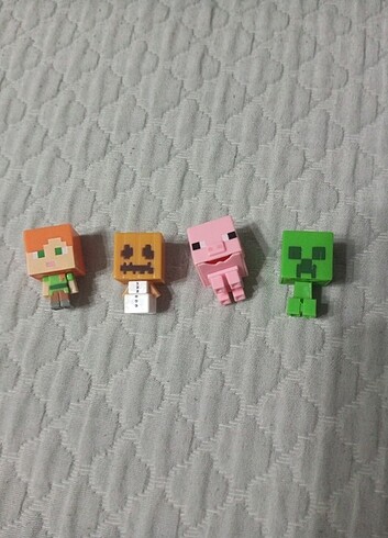 Beden Renk Minecraft Mini Figür 