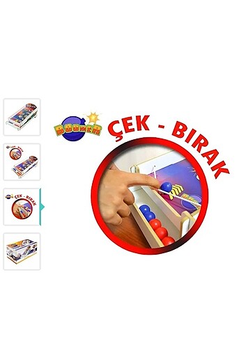 Diğer Boomer Ahşap Çek-Bırak Oyunu 