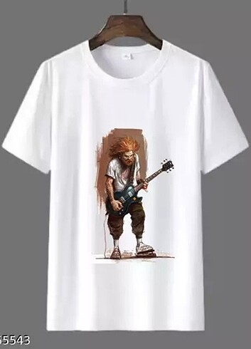 Gitarist Tişört Ticho Marka 