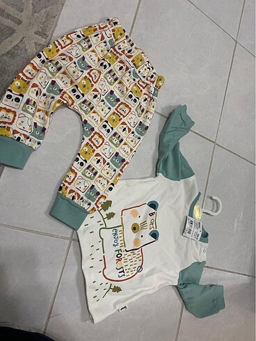 Bebek civil marka alt üst pijama