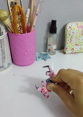 toka pembe renkli - Görsel 9