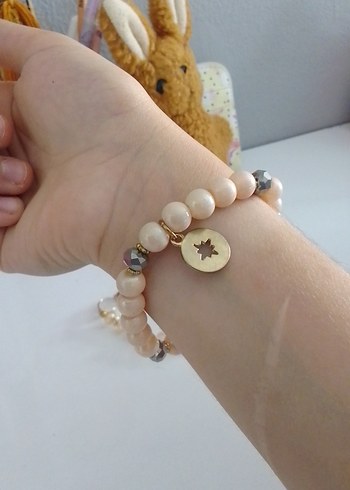 Pembe Bohem Boncuklu Kadın Bileklik - Görsel 12