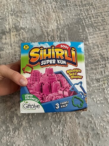 Kinetik kum oyun kumu 1 KİLO