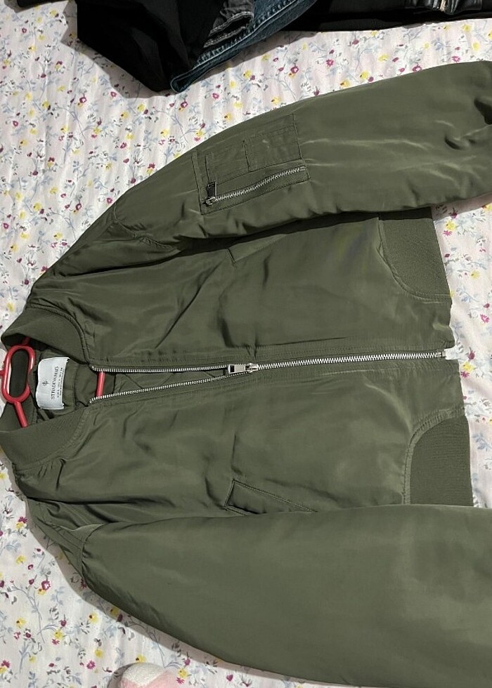 Stradivarius Bomber ceket - Görsel 2