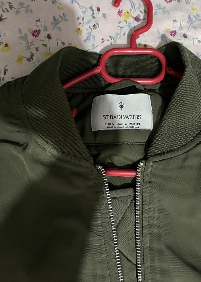 Stradivarius Bomber ceket - Görsel 3