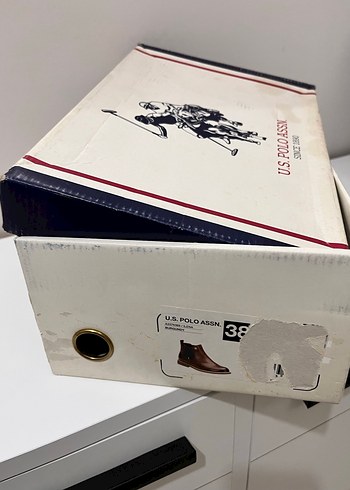 U.S Polo Assn. us polo assan Kahverengi Kadın Deri Dolgu Topuklu Bot