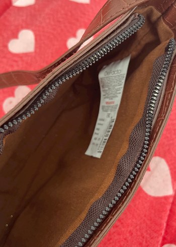 Kahverengi Deri  Kadın Çanta - Görsel 2