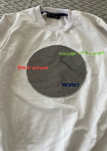 Beyaz çoçuk swet - Görsel 2