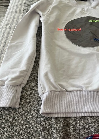 Beyaz çoçuk swet - Görsel 3