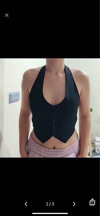 Halter yaka yelek