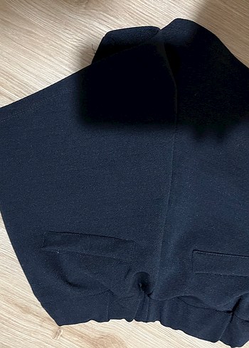 Koyu Mavi Basic Mini şort - Görsel 3