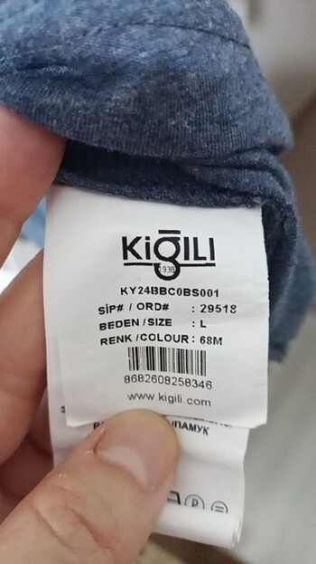 l Beden Kiğılı Tişört 