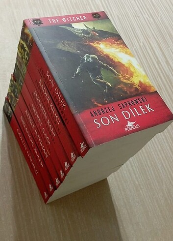  Witcher 7li kitap seti