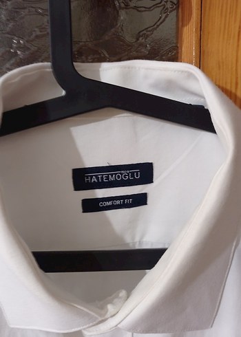 Beyaz Erkek Klasik Keten Gömlek - Görsel 3