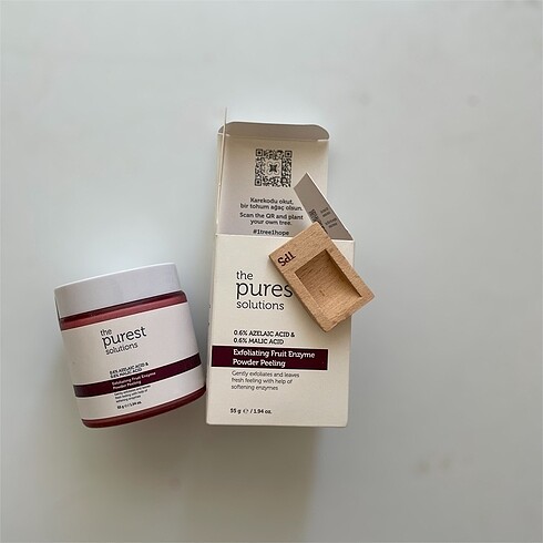 Diğer The purest solutions kırmızı toz peeling ve sivilce maskesi