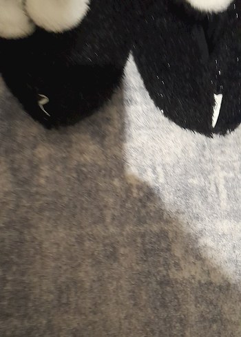 kiz cocuk tavsan fugurlu ev ayakabisi 32 33 no yeni urundur - Görsel 4