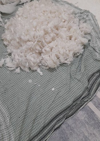 yikandi tiftiklendi adana pamugu beyaz isteyene yastik isteyene - Görsel 4