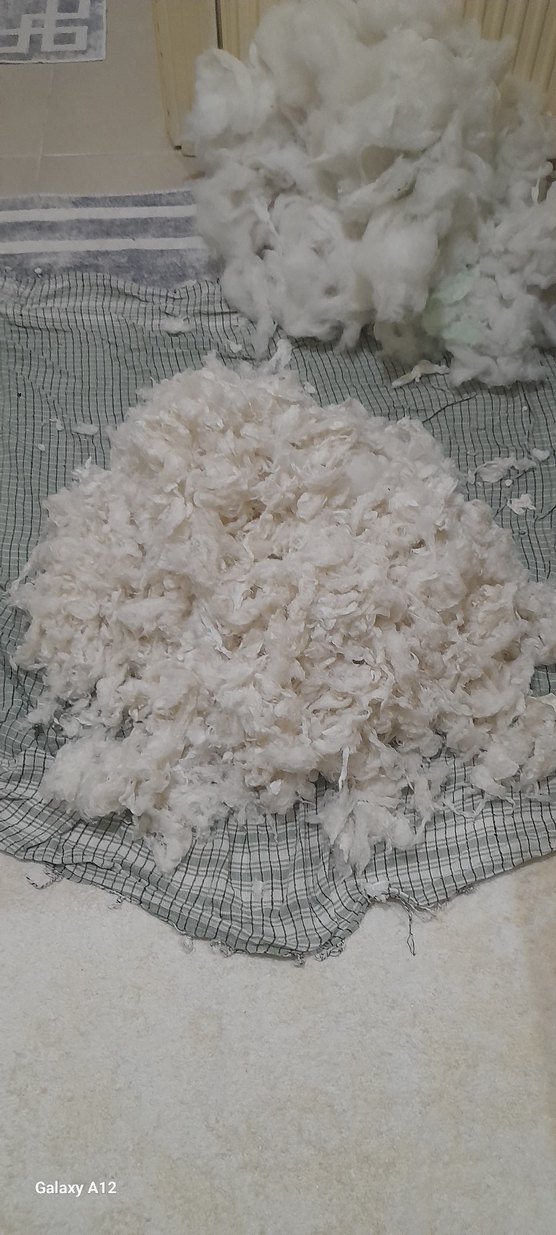 yikandi tiftiklendi adana pamugu beyaz isteyene yastik isteyene - Görsel 5