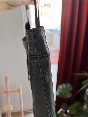 36 Beden siyah Renk Deri etek