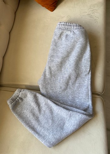 Gri Rahat Kesim Kadın Eşofman Altı - Görsel 3