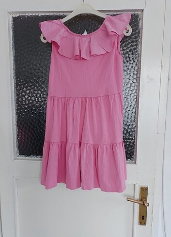 Zara 13 14 yaş kiz cocuk elbise