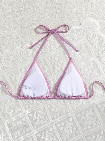 Diğer Parlak pembe bikini üstü