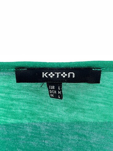 l Beden çeşitli Renk Koton T-shirt %70 İndirimli.