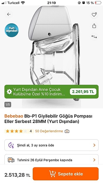 Beden Bebebao eller serbest göğüs pompası