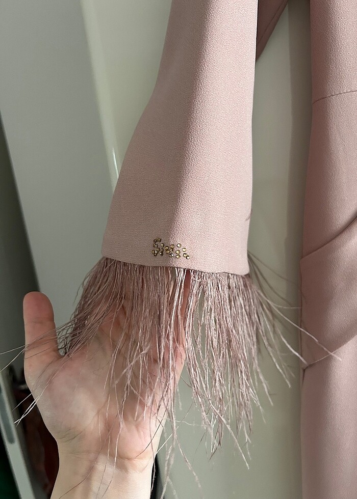 SENNA DESIGN TÜYLÜ ELBİSE - Görsel 2