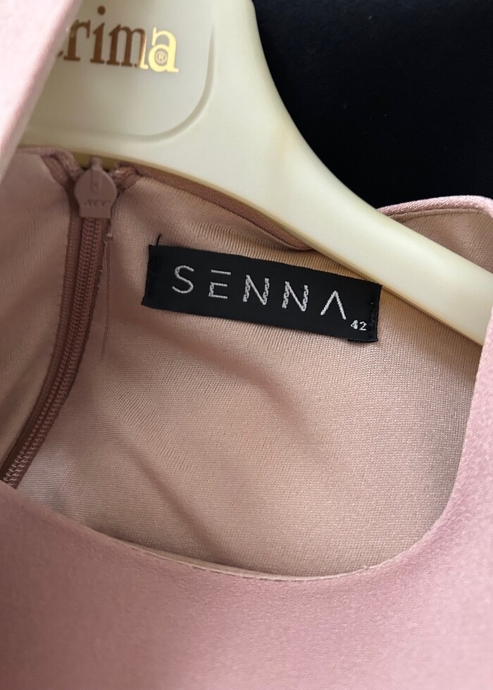 SENNA DESIGN TÜYLÜ ELBİSE - Görsel 3