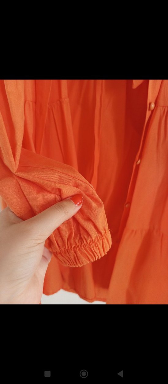 Turuncu gömlek - Görsel 2