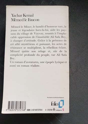  Yaşar Kemal - Memed le Faucon