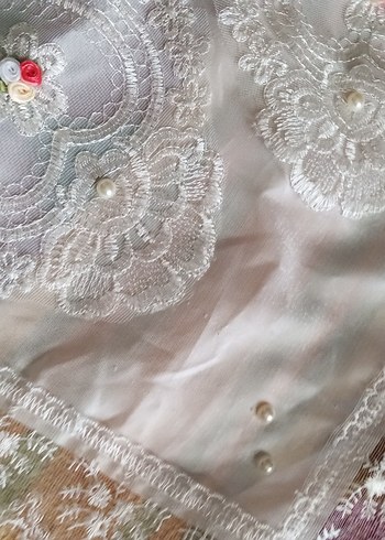 Kalp detaylı Bohça - Görsel 3