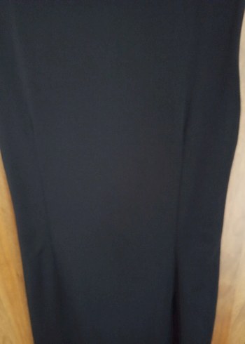 Drapeli Lacivert Midi Elbise - Görsel 7