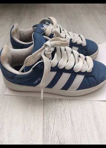 Adidas Kadın Mavi Denim Spor Ayakkabı