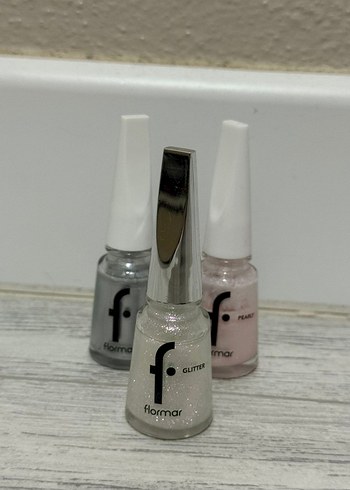 Flormar Beyaz Pastel Oje