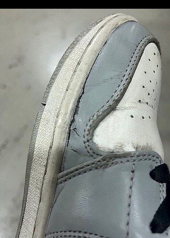 Nike Gri Kadın Spor Ayakkabı Siyah Detaylı