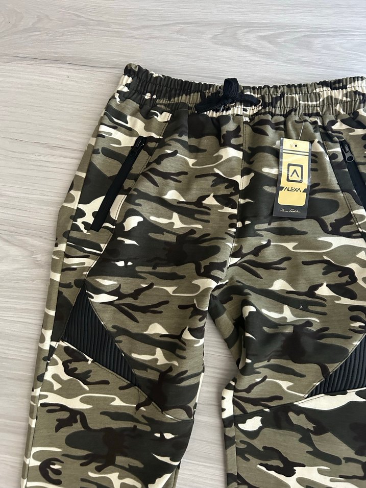 Erkek Kamuflaj Outdoor Jogger Eşofman - Görsel 3