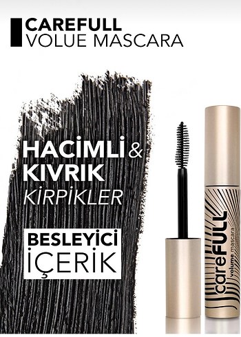 Carefull Volüm Maskara - Görsel 3
