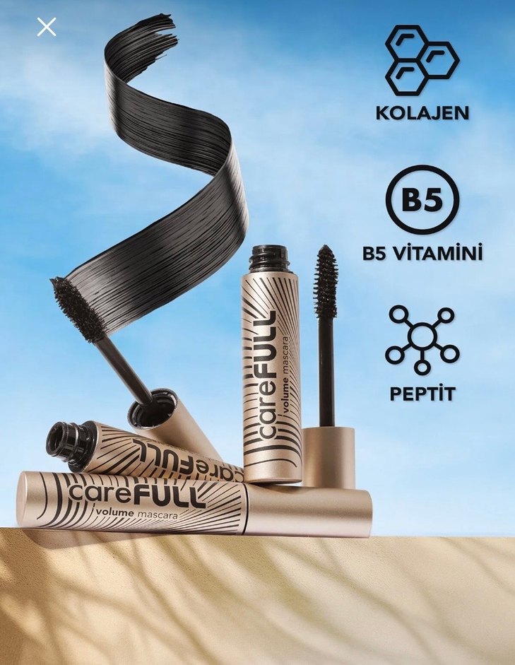 Carefull Volüm Maskara - Görsel 4