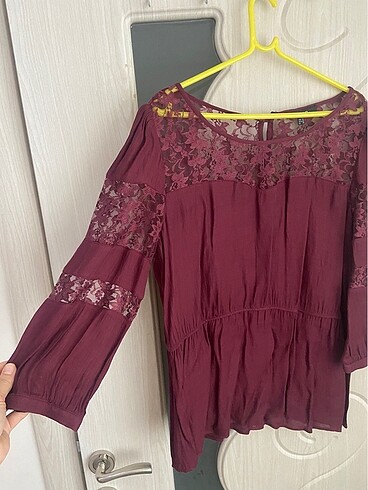 Koton dantel detaylı bluz