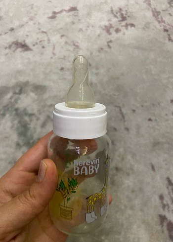 Beyaz Bebek Biberonu 120 ml - Görsel 3