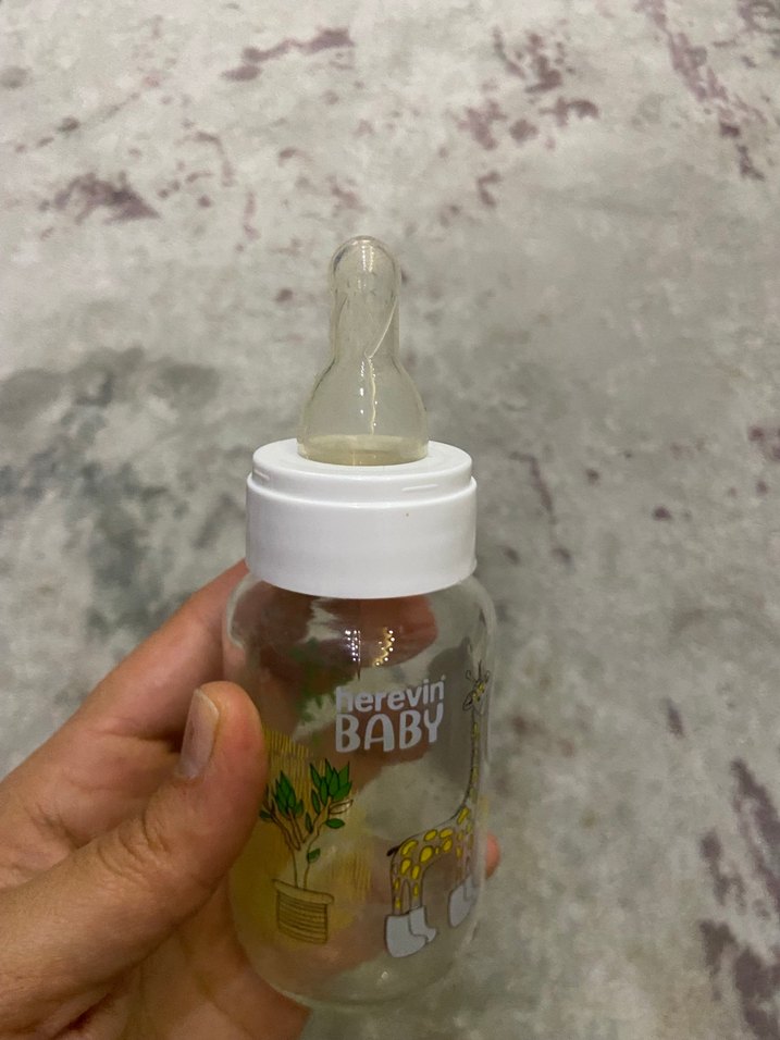 Beyaz Bebek Biberonu 120 ml - Görsel 3