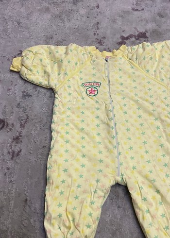 Sarı Yıldız Desenli Bebek Tulum - Görsel 2