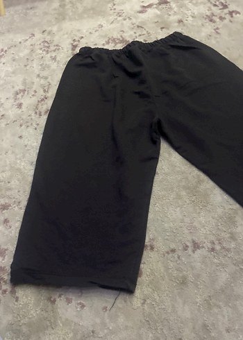 Siyah Kadın Mini Rahat şort - Görsel 2