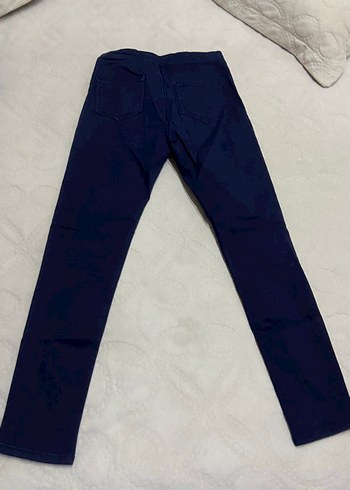 Diğer Lacivert Kadın Denim Dar Kesim Pantolon
