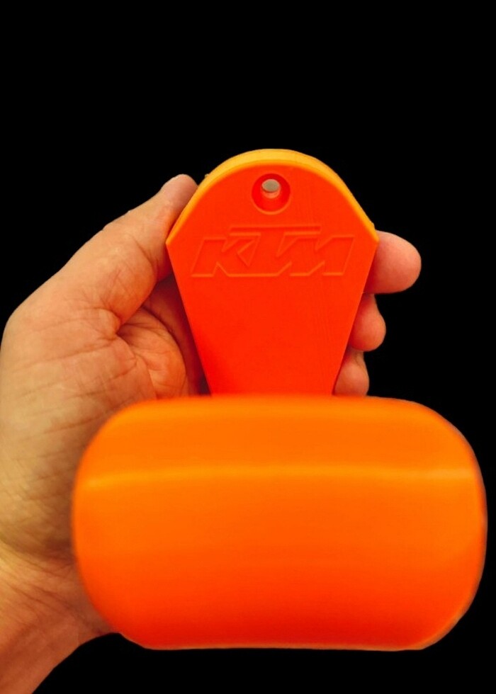 Motorsiklet Kask Askısı KTM Marka  - Görsel 3