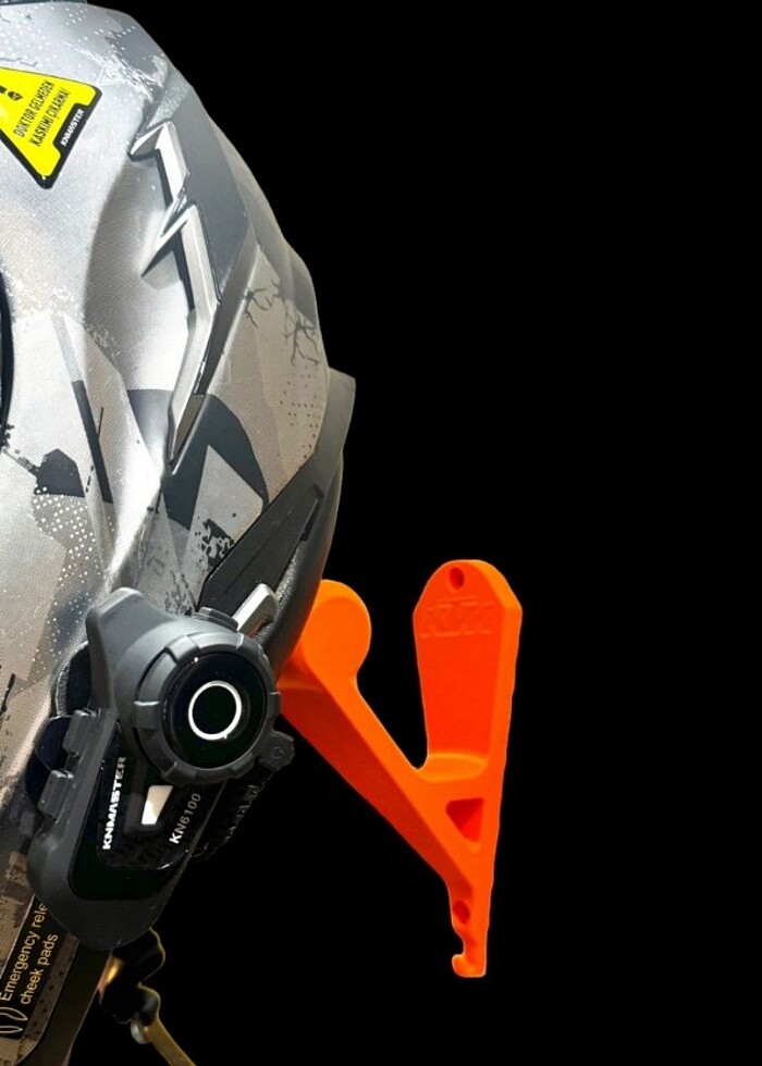 Motorsiklet Kask Askısı KTM Marka  - Görsel 4