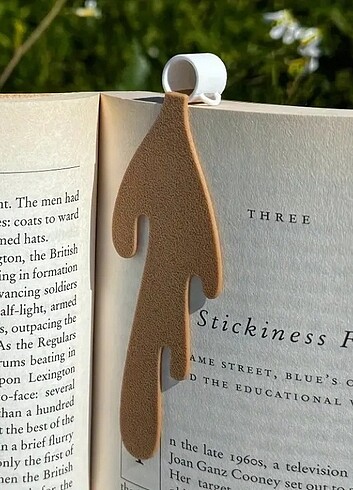 Dökülen Fincan Kahve Kitap Ayıracı  - Görsel 3