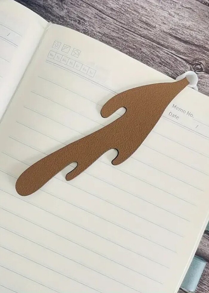 Dökülen Fincan Kahve Kitap Ayıracı  - Görsel 2